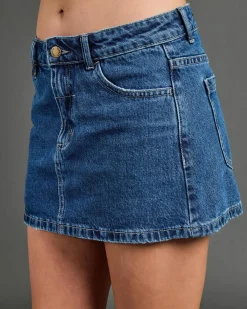 Bottoms*Thrills Sophie Skirt Vintage Rinse Blue
