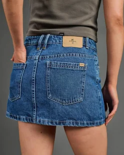 Bottoms*Thrills Sophie Skirt Vintage Rinse Blue