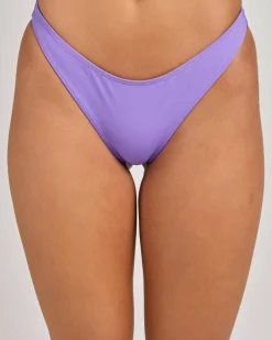 Bikinis*Topanga South Beach G-String Bikini Bottom Grape Jelly