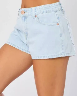 New South Beach Micro Denim Shorts Women Denim|Bottoms