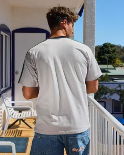 Tops & T-Shirts*Billabong Spec 73 Iconic T-Shirt Silver