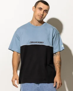 Tops & T-Shirts*Billabong Spec 73 Legacy T-Shirt Dusty Blue