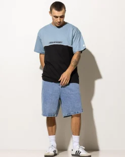 Tops & T-Shirts*Billabong Spec 73 Legacy T-Shirt Dusty Blue