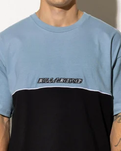Tops & T-Shirts*Billabong Spec 73 Legacy T-Shirt Dusty Blue