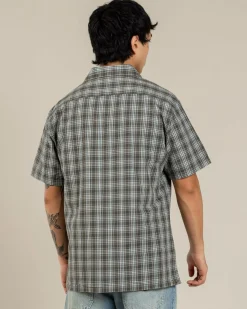Tops & T-Shirts*Billabong Spec Mogul Short Sleeve Shirt Dark Forest