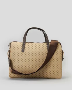 Bags*Ava And Ever Spencer Satchel Brown Monogram