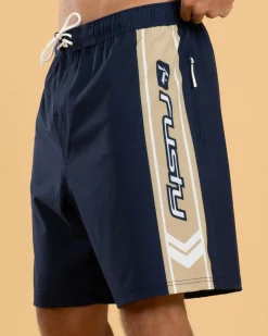 Board Shorts|Shorts & Bottoms*Rusty Spitfire Hybrid Waist Board Shorts Navy Blue