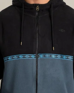 Split Peak Zip Thru Hooded Fleece Jackets & Coats|Hoodies & Sweatshirts
