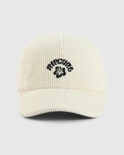 Headwear*Rip Curl Split Surf Cord Cap Bone/black