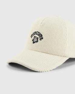 Headwear*Rip Curl Split Surf Cord Cap Bone/black