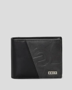 Wallets*Unit Split Wallet Black