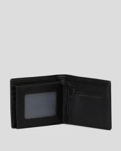 Wallets*Unit Split Wallet Black