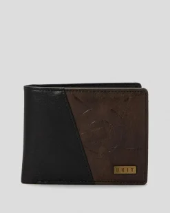 Wallets*Unit Split Wallet Chocolate