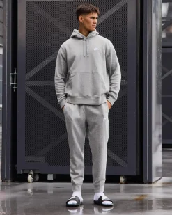 Hoodies & Sweatshirts*Nike Sportswear Club Hoodie Dark Grey Heather/matte Silver/white