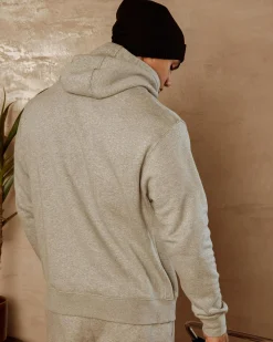Hoodies & Sweatshirts*Nike Sportswear Club Hoodie Dark Grey Heather/matte Silver/white