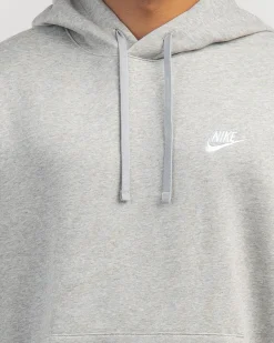 Hoodies & Sweatshirts*Nike Sportswear Club Hoodie Dark Grey Heather/matte Silver/white