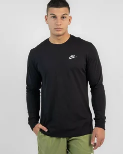Best Sportswear Club Long Sleeve T-Shirt Activewear|Tops & T-Shirts