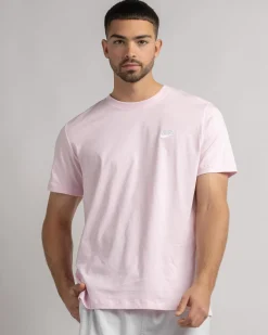 Activewear|Tops & T-Shirts*Nike Sportswear Club T-Shirt Pink Foam/white