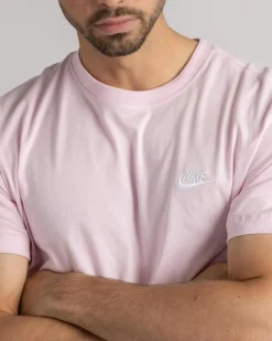 Activewear|Tops & T-Shirts*Nike Sportswear Club T-Shirt Pink Foam/white