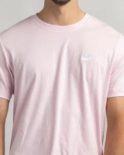Activewear|Tops & T-Shirts*Nike Sportswear Club T-Shirt Pink Foam/white
