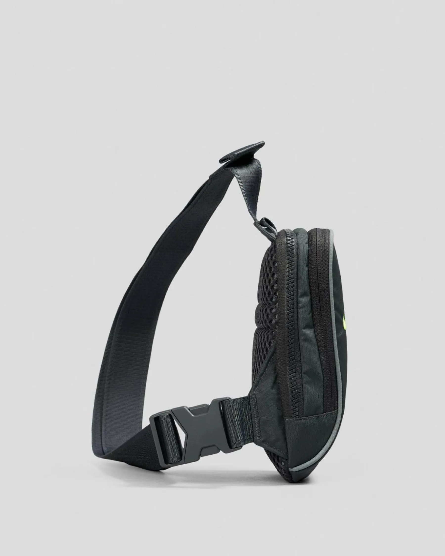 Bags*Nike Sportswear Essentials Crossbody Bag Anthracite/smoke Grey/volt