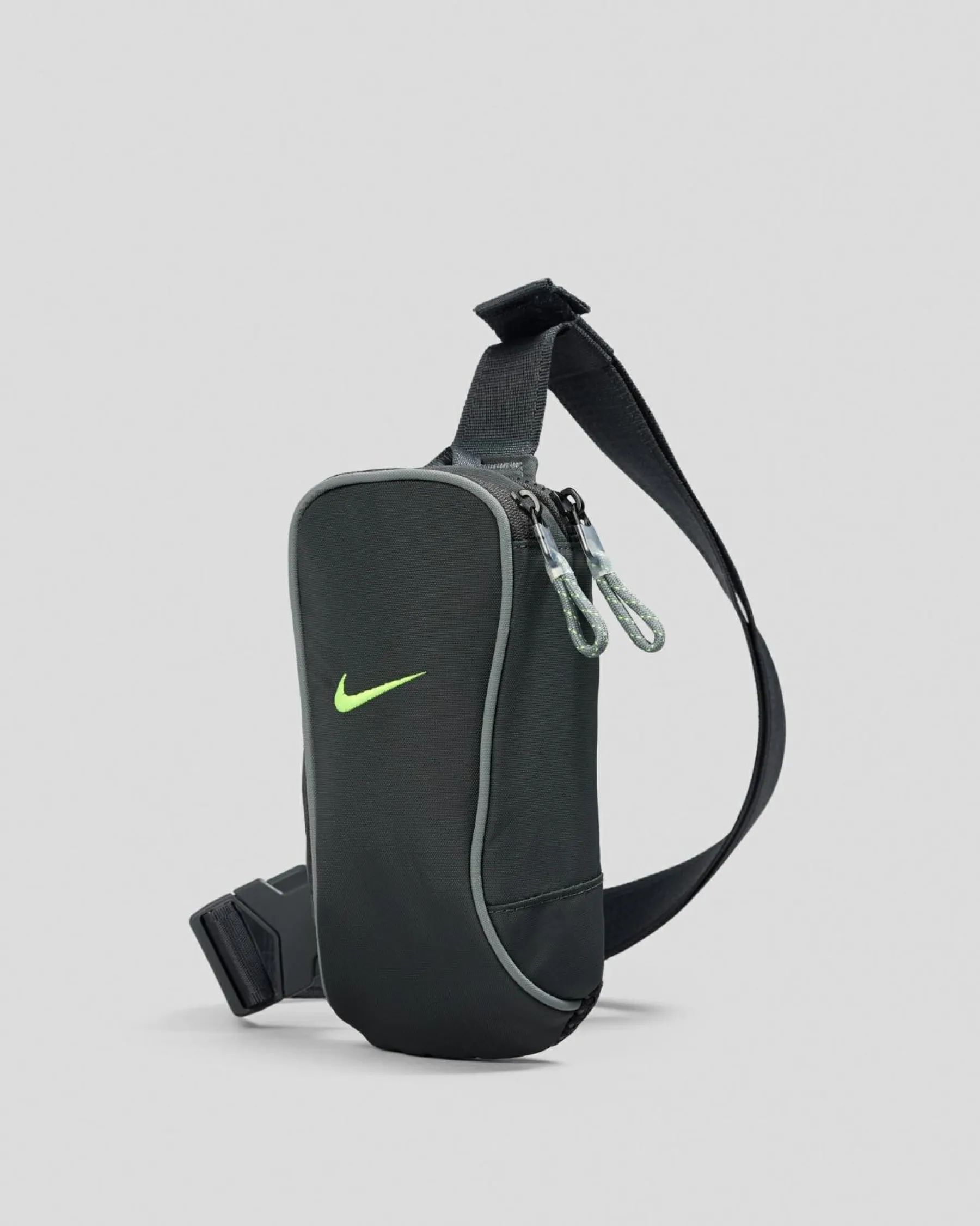 Bags*Nike Sportswear Essentials Crossbody Bag Anthracite/smoke Grey/volt