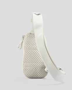 Bags*Nike Sportswear Essentials Crossbody Bag Light Bone/sail (Bright Crimson)