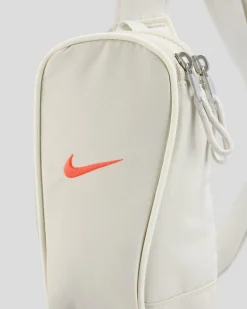 Bags*Nike Sportswear Essentials Crossbody Bag Light Bone/sail (Bright Crimson)