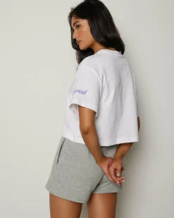 New Sportswear Loose Cropped T-Shirt Women Tops