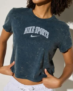 Tops*Nike Sportswear PNX Wash T-Shirt Armory Navy