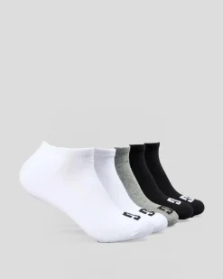 Socks*DC Shoes SPP DC Ankle Socks 5 Pack Assorted