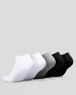 Socks*DC Shoes SPP DC Ankle Socks 5 Pack Assorted