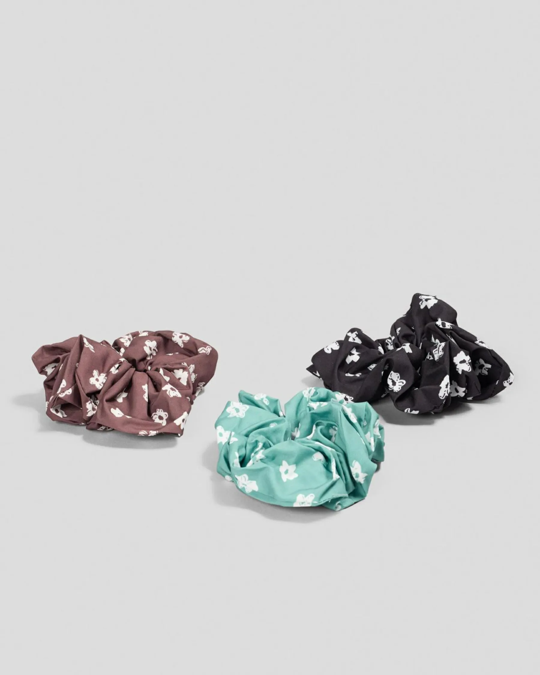 Face & Body*Karyn In LA Sprig Scrunchie Pack Sage/brown/black
