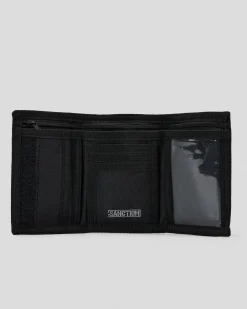 Wallets|Wallets*Sanction Squad Tri-Fold Wallet Black