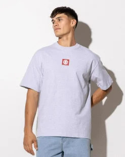 Outlet Square Logo T-Shirt Tops & T-Shirts
