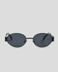 Sunglasses*Indie Eyewear St Tropez Sunglasses Black/black