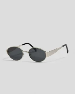 Sunglasses*Indie Eyewear St Tropez Sunglasses Silver/black