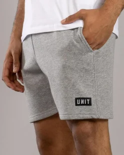Shorts & Bottoms*Unit Stack Track Shorts Grey Marle