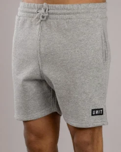 Shorts & Bottoms*Unit Stack Track Shorts Grey Marle