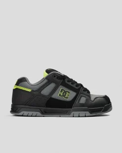 Sneakers*DC Shoes Stag Shoes Black/lime
