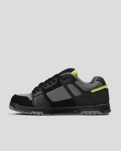 Sneakers*DC Shoes Stag Shoes Black/lime