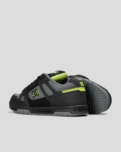 Sneakers*DC Shoes Stag Shoes Black/lime