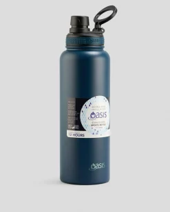 New Stainless Steel 1.1L Challenger Drink Bottle Women Bottles & Lunch Boxes|Bottles & Lunch Boxes