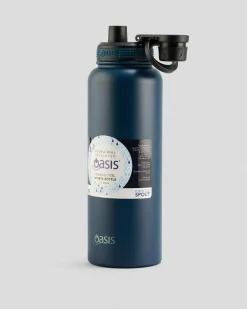 New Stainless Steel 1.1L Challenger Drink Bottle Women Bottles & Lunch Boxes|Bottles & Lunch Boxes