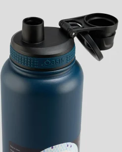 New Stainless Steel 1.1L Challenger Drink Bottle Women Bottles & Lunch Boxes|Bottles & Lunch Boxes