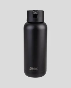 Bottles & Lunch Boxes|Bottles & Lunch Boxes*Oasis Stainless Steel Moda Drink Bottle Black