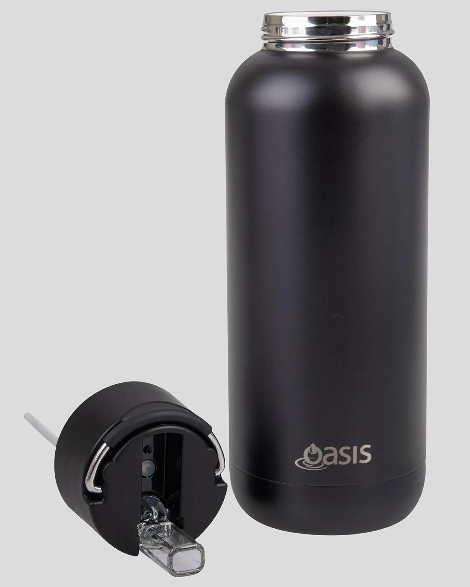 Bottles & Lunch Boxes|Bottles & Lunch Boxes*Oasis Stainless Steel Moda Drink Bottle Black