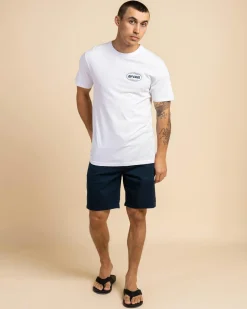 Tops & T-Shirts*Rip Curl Staple Oval T-Shirt White