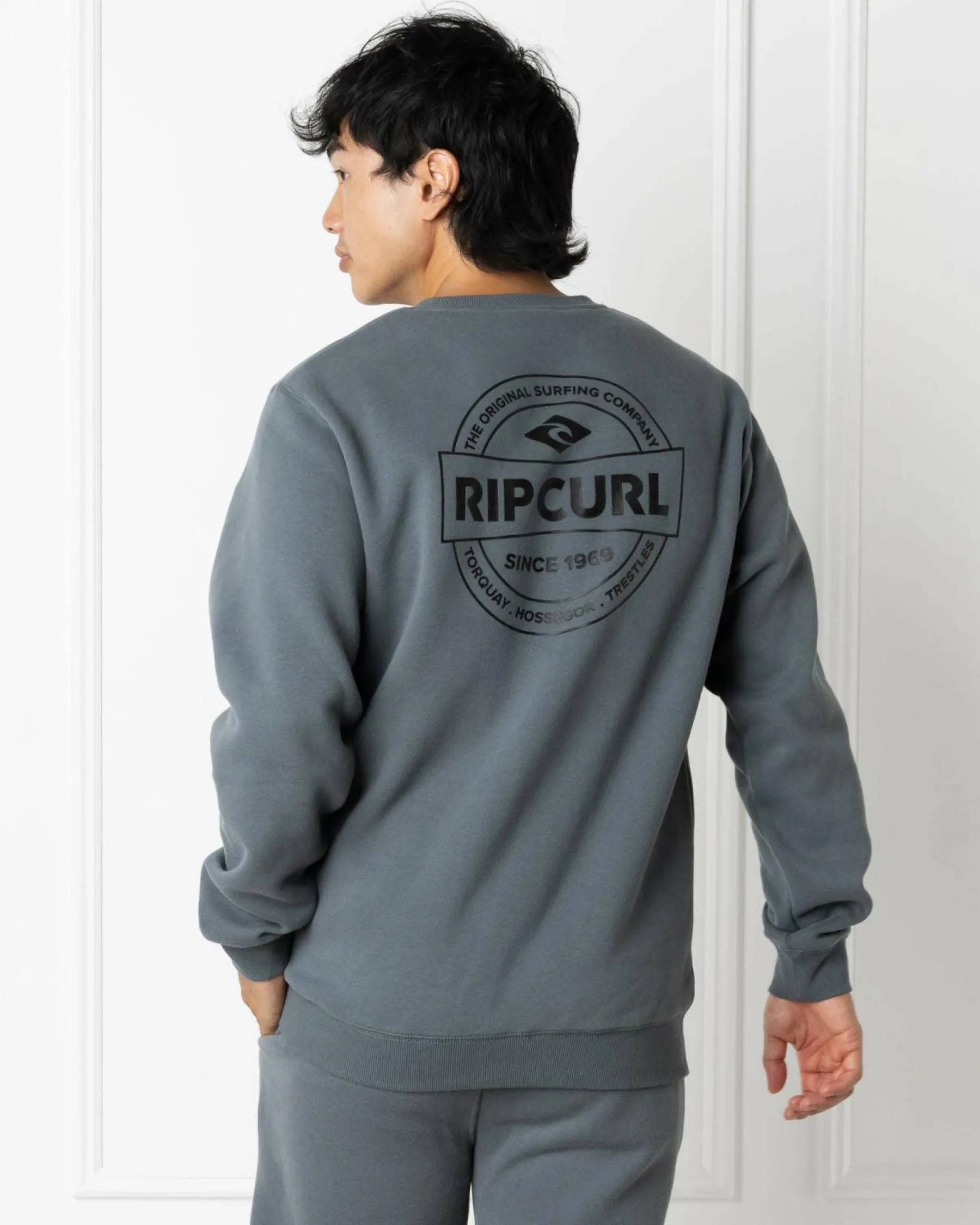 Clearance Stapler Crew Sweatshirt Hoodies & Sweatshirts