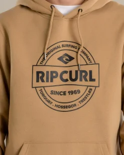Hoodies & Sweatshirts*Rip Curl Stapler Hoodie Khaki